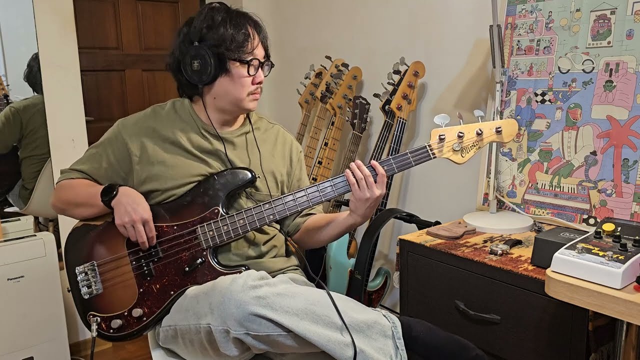 1962 Fender Precision Bass v.s Olinto P bass