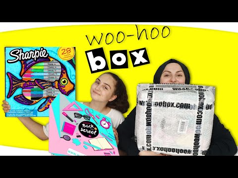WOOHOOBOX KUTU AÇILIMI - En Büyük Okula Dönüş Kırtasiye Alışverişi! Back To School 2020