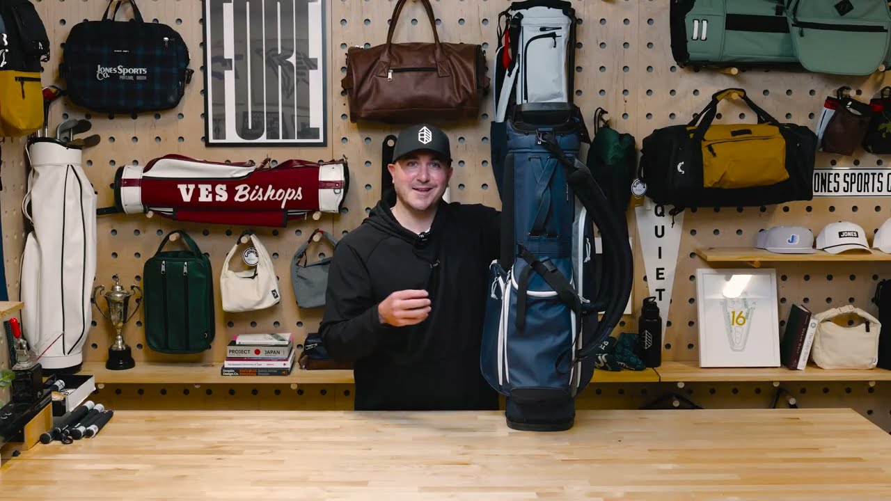 Jones Golf Bags Utility X Stand Bag - YouTube