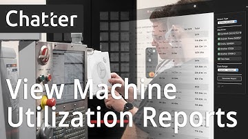 View CNC Utilization Reports in Chatter