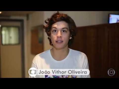  João Vithor Oliveira fala da sua participação no mesão do Criança Esperança