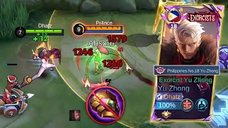 DON'T BUY DOMINANCE ICE WHEN FACING ESMERALDA IN EARLY GAME! | YU ZHONG TUTORIAL - MLBB