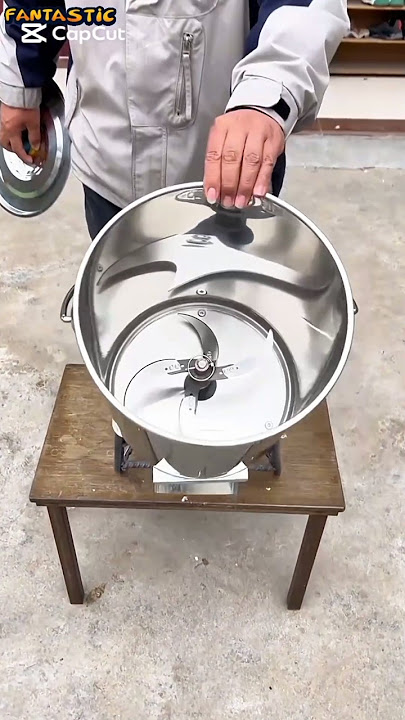 Stainless steel grass and vegetable chopper #rural farming #farm tools #farming #shorts