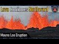 Mauna Loa Eruption Update; Basalt Lava Advances, Alert Level Lowered