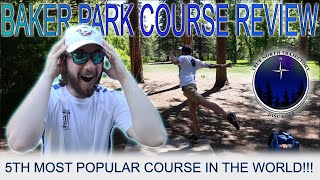 PLAYING THE FIFTH MOST POPULAR DISC GOLF COURSE IN THE WORLD! (Baker Park Disc Golf Course Review)