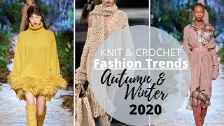 Fashion 2020 // Knitwear Autumn/Winter  2020 Fashion Trends