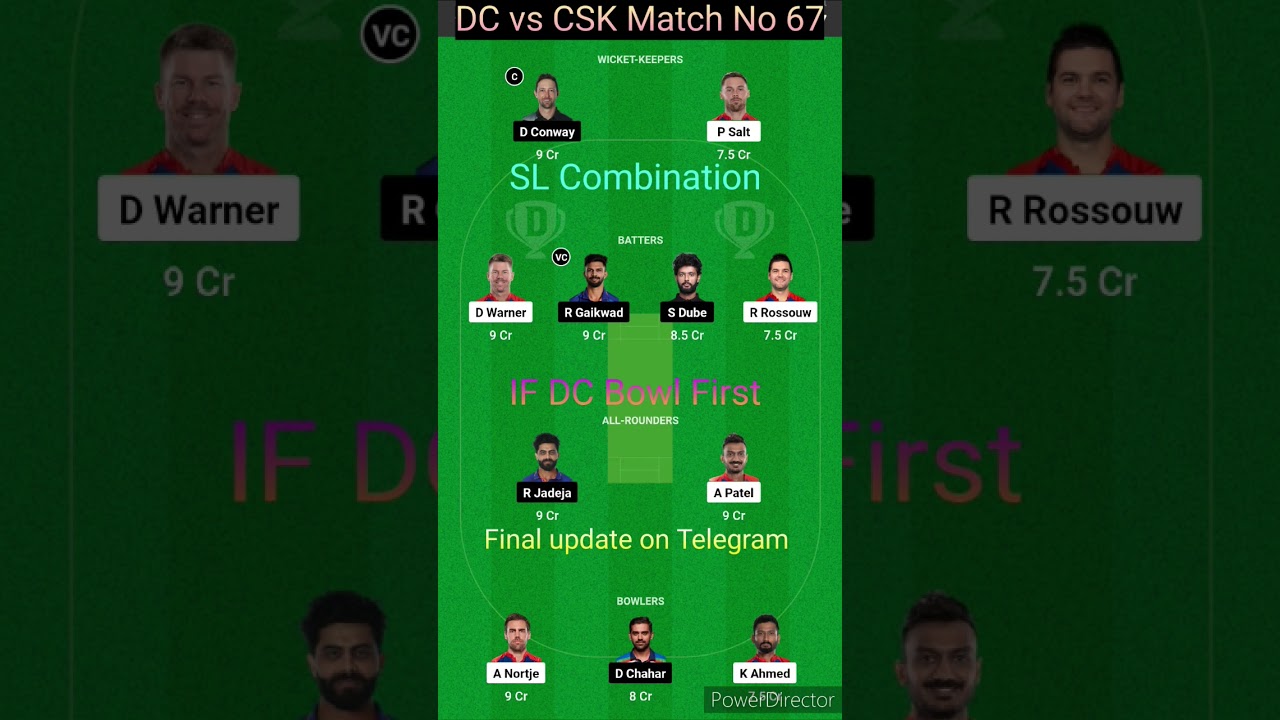 DC vs CSK dream11|Dc vs CHE dream11|CSK vs DC dream11|IPL