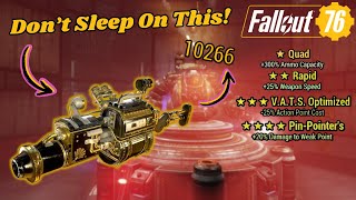The Railway Rifle Is MUCH BETTER Than You Think In Fallout 76