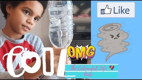 VORTEX FUN. How to make a mini-tornado in a bottle. 🌪