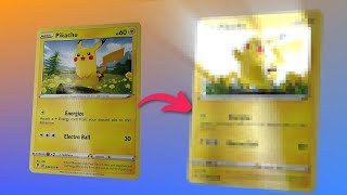 Creating 3D Pokémon Card in Blender