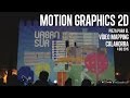 Motion graphics 2d creativo j para vdeo mapping urban sur calahorra 4 dic 2015