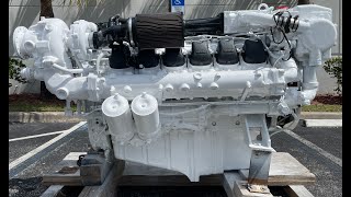 MAN D2842LE401, Marine Diesel Engine, 800 HP @ 2100 RPM / 1000 HP @ 2300 RPM (#1) by Strike Marine 930 views 1 year ago 46 seconds