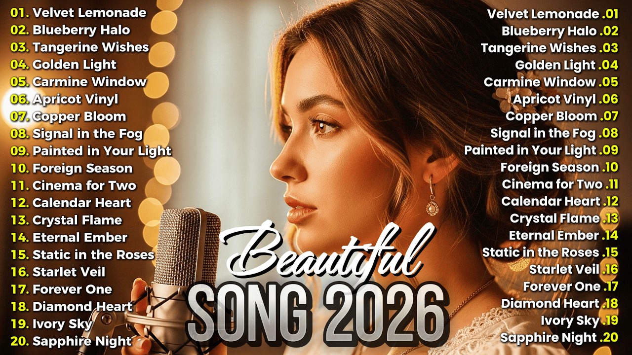 Love Songs 2026 ❤️ Most Beautiful Romantic Ballads | Touching Love Melodies Playlist