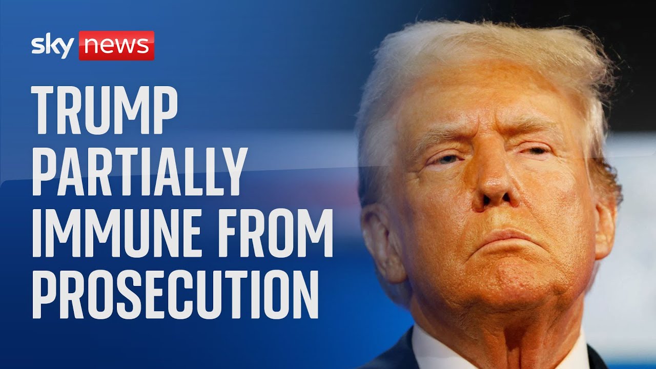 Trump Partially Immune From Prosecution Supreme Court YouTube Trump Partially Immune From Prosecution Supreme Court YouTube