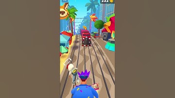 Thumbnail of #gameplay #fun #kids#games #subwaysurfers #song #pushpa2therulesongs #entertainment #kidogames
