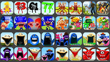 New Update All WORM,SNAKE, HAMOOD HABIBI VS Shooter Nextbots: Sandbox Mod,Nextbots in playground mod