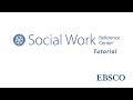 Social work reference center  tutorial