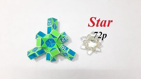 SLOW TUTORIAL - Rubik Twist or Xếp Hình Biến Thể 72 Pieces - Star