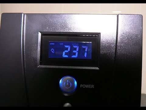 CyberPower VALUE 22CyberPower 2200EILCD Uninteruptible Power Supply UPS full look