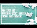 My Exact Local SEO Sites Ranking Process Leaked! (Now I A Screwed!) local seo expert