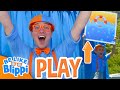 Be Like Blippi 👀 150 People Play Challenges! | Blippi | Educational Kids Videos | Moonbug Kids