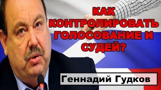 Гудков: Как контролировать голосование и судей?