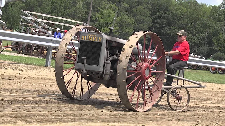 Erdle Family Advance Rumely "Line Drive" Tractor