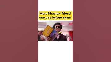 Before Exam My Friend Turns Into Genius 😂📚Board, College & Competitive Exams #funny #comedy #shorts