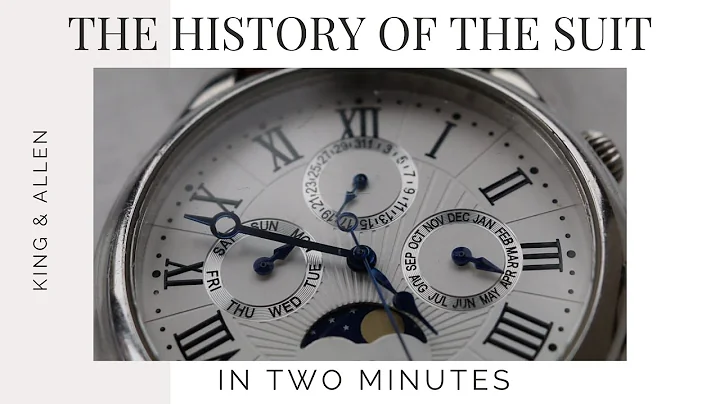 The History of the Suit in Two Minutes