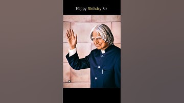 APJ Abdul Kalam Happy Birthday Status Video 2025 #youtubeshorts #shorts #apj_abdul_kalam #birthday
