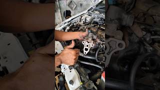 Clean EGR helps the engine run smoothly. #car #engine #automobile