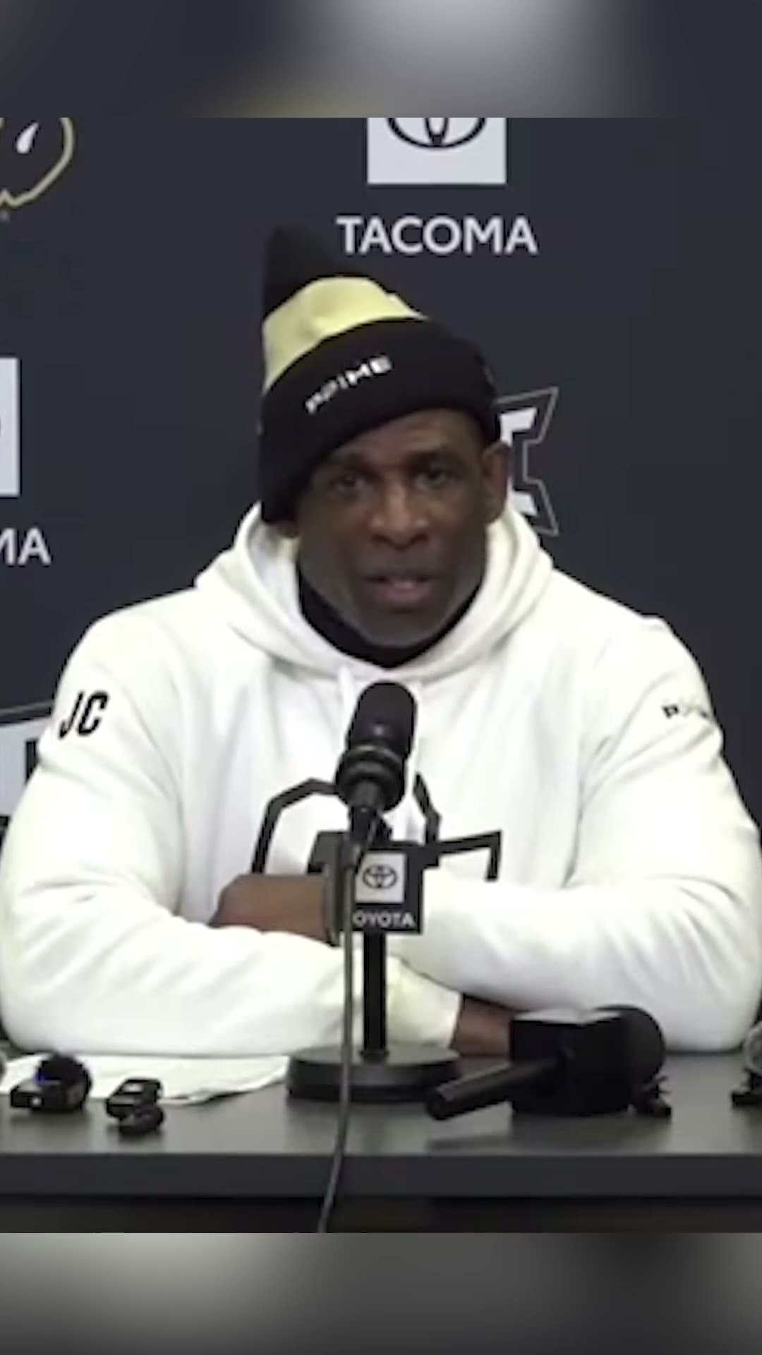 Deion Sanders on whether Travis and Shedeur will play in Colorado's bowl game ? #colorado #cfb