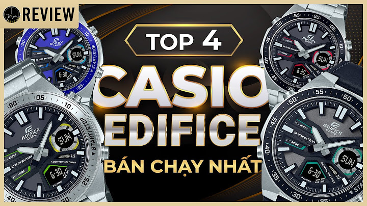 Các mẫu đồng hồ điện tử casio