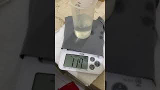 Tanita kitchen scale KJ-212 の反応速度 reaction time 2/3 　クッキングスケール