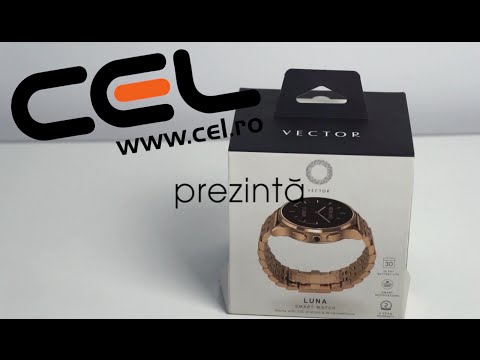 UNBOXING & REVIEW - Vector Luna Smartwatch - CEL.ro