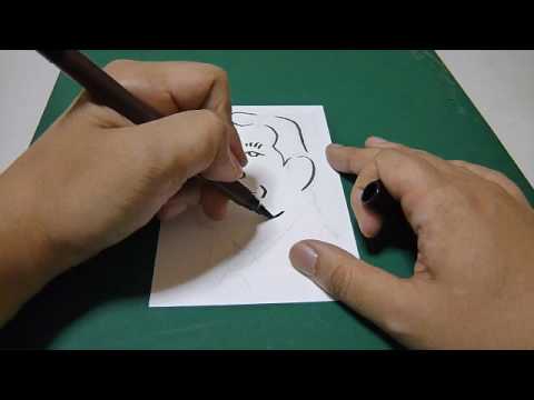 似顔絵の描き方 アントニオ猪木さんを凛々しく描くコツ Youtube