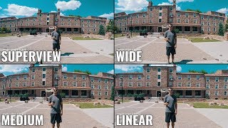 GoPro Wide Angle Comparison