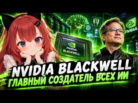 Юи кейк смотрит -  NVIDIA Blackwell - главный СОЗДАТЕЛЬ всех ИИ