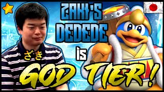 Zaki's(ざき) DeDeDe is GOD TIER! | #1 DeDeDe Combos & Highlights | Smash Ultimate