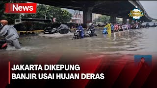 Sejumlah Ruas Jalan di Jakarta Terendam Banjir Usai Diguyur Hujan - iNews Siang 29/02