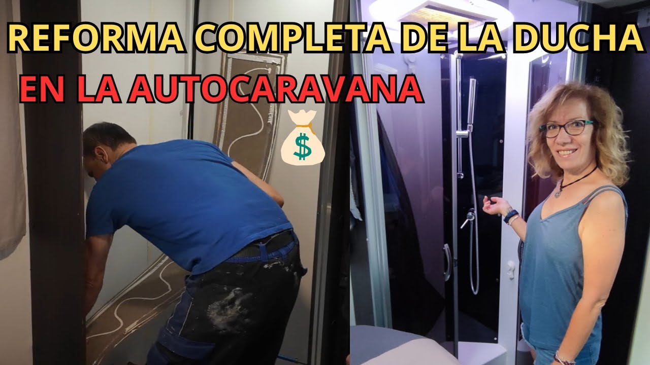 ⚒️ REFORMA completa de DUCHA en autocaravana - PRECIO 💰| #26 BRICOS EN AUTOCARAVANA by MILLANEANDO 🚐