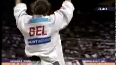 JUDO 2001 World Championships: Sara alvarez (ESP) ...