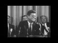 MP77-20  John F. Kennedy Press Conference at Truman Library