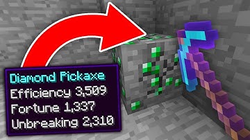 Minecraft, But You Enchant Every Time You Mine...