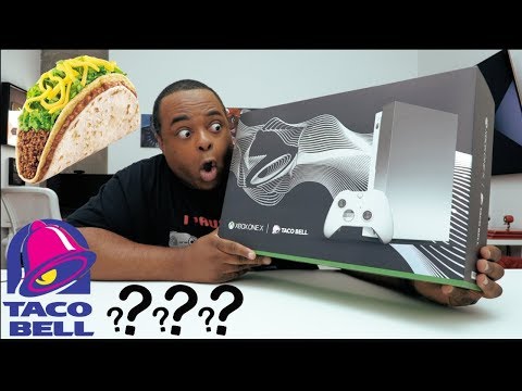 Vídeo: La Xbox One X De Taco Bell Hace Ruido Como La Pipa De Taco Bell Cuando La Enciendes