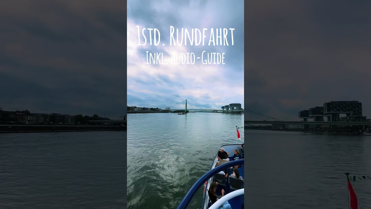 Panoramafahrten in Köln⚓️