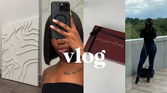 VLOG: POST YOUR CONTENT! GOING VIRAL, SILK PRESS TUTORIAL, NEW OPPORTUNITY, DIY ART|THE DESSY RAY WA