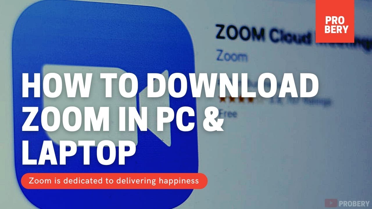 How to Download| Install zoom in PC|Laptop| windows 7,8,8.1,10 - YouTube