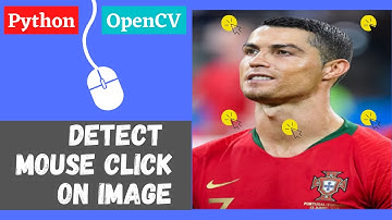 Capturing mouse click events with Python and OpenCV