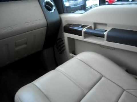 2008 Ford F 350 6 4 Diesel Lariat Mileage 94k Interior